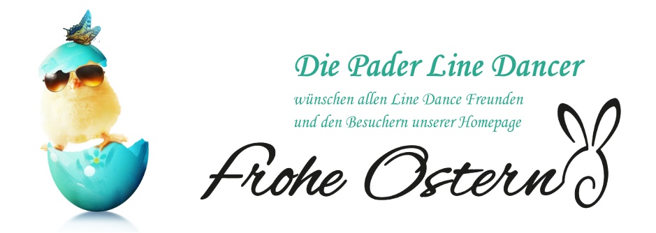 Bild: Die Pader Line Dancer wünschen 'frohe Ostern' | Bildquelle: © Stephan Zörner
